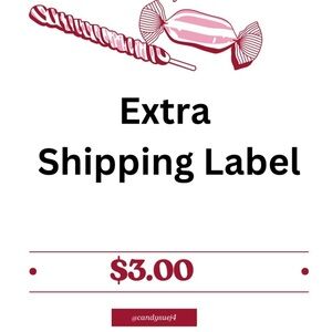 Extra shipping label